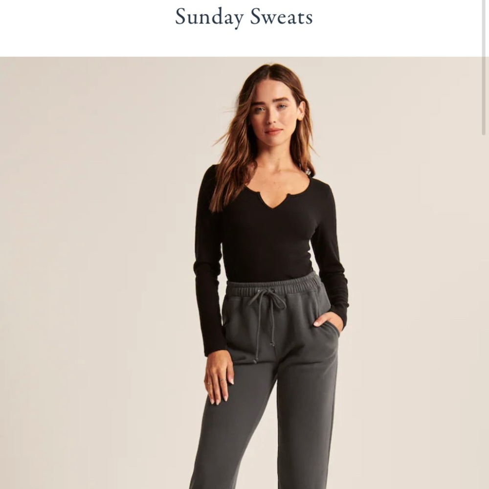 A&F Soft A&F collection sweatpant